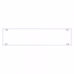 EMOS LED panel keret 30x120cm thumbnail 1