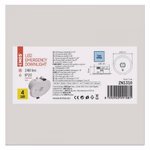 EMOS LED vészvilágító lámpatest ORSU 3W 240 lm 3 óra thumbnail 6