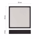 EMOS LED felületre szerelhető lámpatest NEXXO, négyzet, fekete, 21W, állítható színhőmérséklet thumbnail 3