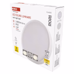 LED felületi lámpatest RORI kerek, fehér, 17W, CCT thumbnail 1