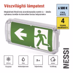 EMOS LED vészvilágító lámpatest NESSI 3W 3 óra IP66 thumbnail 2