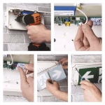 EMOS LED vészvilágító lámpatest NESSI 4W 3 óra IP66 thumbnail 5