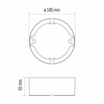 EMOS Fali szerelőkeret ORSU  thumbnail 4