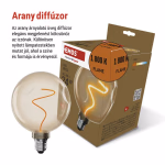 LED izzó DECO CG125A / E27 / 4,5 W (24 W) / 240 lm / flame thumbnail 5