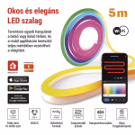 GoSmart Rugalmas LED szalag NEON fehér, 5 m, 33 W, RGBIC dimmelhető, WiFi thumbnail 2