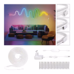 GoSmart Rugalmas LED szalag NEON fehér, 5 m, 33 W, RGBIC dimmelhető, WiFi thumbnail 5