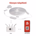 GoSmart Rugalmas LED szalag NEON fehér, 5 m, 33 W, RGBIC dimmelhető, WiFi thumbnail 4
