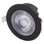 Emos LED beépíthető spotlámpa kör GERI 6,5W, 700lm, 105 × 40 mm, fekete thumbnail 2