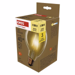 EMOS LED izzó Vintage G95 / E27 / 4,5 W (40 W) / 420 lm / Meleg fehér thumbnail 2