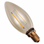 EMOS LED izzó Vintage gyertya / E14 / 2,5 W (20 W) / 225 lm / Meleg fehér thumbnail 1