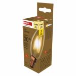 EMOS LED izzó Vintage gyertya / E14 / 2,5 W (20 W) / 225 lm / Meleg fehér thumbnail 2