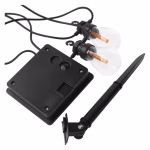 EMOS LED lánc napelemmel - 10x party égő, 5 m, kültéri és beltér, vintage thumbnail 5