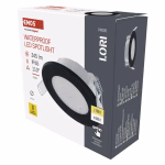 LED reflektor LORI fekete, kerek, 4,5W CCT thumbnail 1