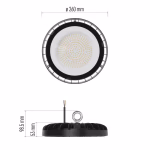 EMOS LED HIGHBAY ipari mennyezeti lámpa CORUS 133W, 16000 lm, IP65 thumbnail 2