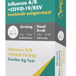 Rapicheck RSV + Covid + Influenza A-B kombó önellenőrzésre alkalmas gyorsteszt. CE2934