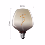 LED izzó DECO S123/ E27 / 4 W (16 W) / 150 lm / flame thumbnail 2