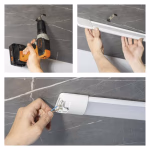 LED lineáris lámpatest MINO 20W, semleges fehér thumbnail 3