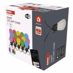 GoSmart LED fényfüzér – 15× parti izzók, 15 m, kültéri és beltéri, RGBIC WiFi thumbnail 6