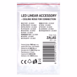 EMOS Tartozékok az ORTO lineáris lámpatestek tápellátásának csatlakoztatásához thumbnail 2