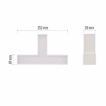 EMOS LED lineáris lámpatest ORTO TCON 12W, semleges fehér thumbnail 2