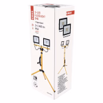 EMOS Hobby Slim LED reflektor hordozható 2× 2400lm + háromlábú állvány IP65 thumbnail 4