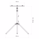 EMOS Háromlábú reflektor állvány thumbnail 8