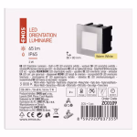 EMOS LED irányfény beépíthető, négyzet 1.5W IP65 meleg fehér thumbnail 7