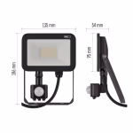 EMOS LED reflektor Inovo mozgásérzékelővel 20W 2200lm IP65, természetes fehér thumbnail 2