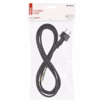 EMOS Szerelhető vezeték gumi/neoprén 3×1mm2, 3m, fekete thumbnail 3