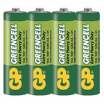 GP GreenCell cink-klorid elem R6/AA/Ceruza 4db/fólia thumbnail 6