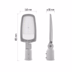 EMOS LED-es közvilágítási lámpatest SOLIS 30W, 3600 lm, semleges fehér, IP65 thumbnail 2