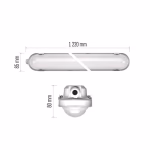 EMOS LED porálló lámpa MISTY 35W, 3300–5600 lm, hideg fehér, IP66 thumbnail 2