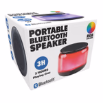 DUNLOP Hangszóró bluetooth színváltó fény 500mAh 9x9x7cm