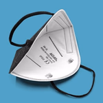 Jiada FFP2 fekete maszk, 20 db, hőnyomott, CE0370 thumbnail 7