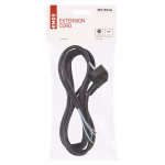 EMOS Szerelhető vezeték 3x0.75 2m fekete thumbnail 3