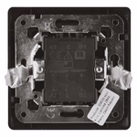 EMOS dupla váltókapcsoló, antracit thumbnail 2