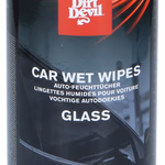 DIRT DEVIL Autós nedves törlőkendő, üveghez 40 db (Citrom illat)