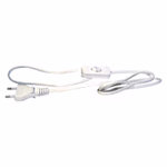 EMOS Szerelhető vezeték 2x0.75 fehér kapcsolóval 3m thumbnail 2