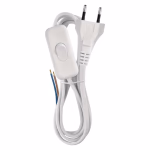 EMOS Szerelhető vezeték 2x0.75 fehér kapcsolóval 3m thumbnail 3