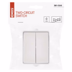 EMOS Kapcsoló IP54, fehér thumbnail 3