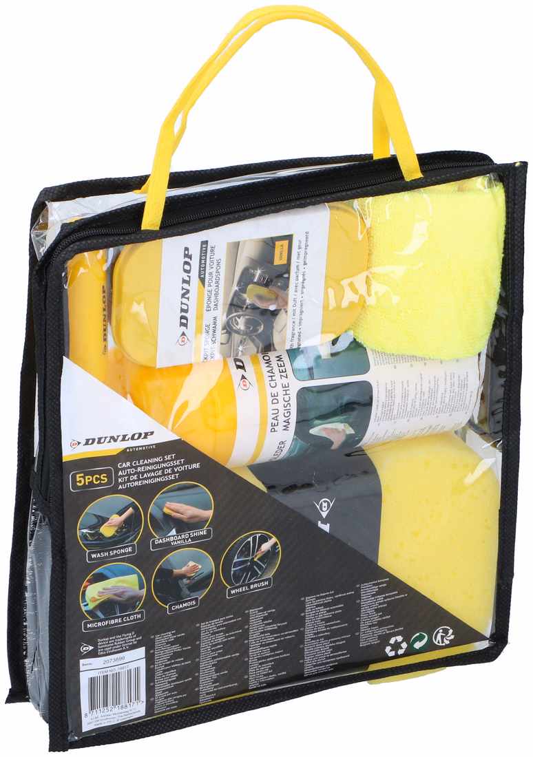 DUNLOP Autó tisztító és ápoló szett 5db-os - Image 1 of 3