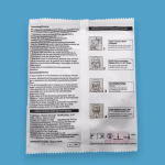 Jiada FFP2 fehér maszk, 20 db, hőnyomott, CE0370 thumbnail 4