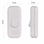 Emos Kapcsoló egypólusú fehér thumbnail 2