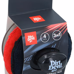 DIRT DEVIL Autó polírozó szett, 1 markolat, 3 féle fej