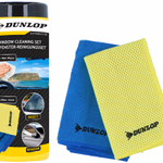 DUNLOP Ablaktisztító szett - 40db nedves kendő, 1db mikroszálas ablaktörlő kendő, 1db mikroszálas rovarfolt eltávolító thumbnail 1