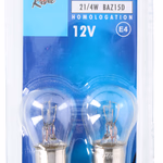 ALL RIDE Izzó 21/4W 12V BAZ15D 2db 