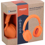 GRUNDIG Bluetooth Fejhallgató aktív zajszűrős 300mAh 204gr narancssárga