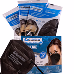 Limitless FFP2 maszk, CE1463 fekete, 10db-os értékesítési egység. Szav: 2028.01.31 thumbnail 1