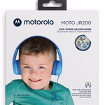 MOTOROLA Fejhallgató MOTO JR200 Kék 15x6x16cm 122gr Kidz hangerő limitált  thumbnail 1