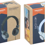 GRUNDIG Fejhallgató összecsukható 400g